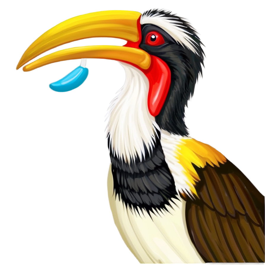 Hornbill Bird Exotic Png 83