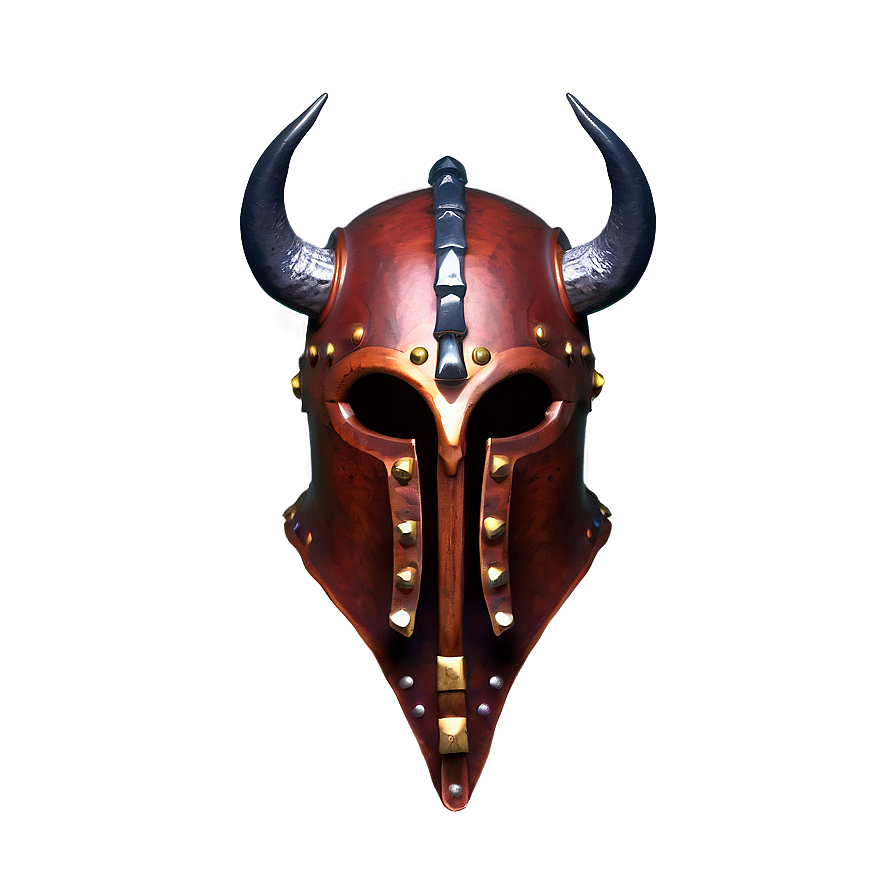 Horned Barbarian Helmet Png 05242024