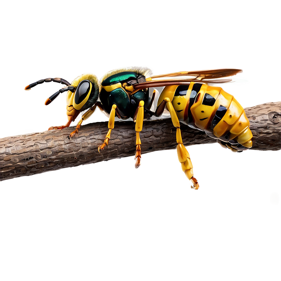 Hornet On A Branch Png Rkh