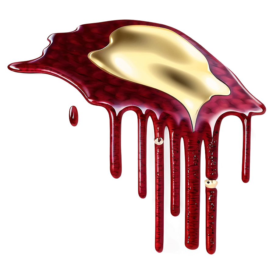Horror Blood Drip PNG tus PNG with transparent background