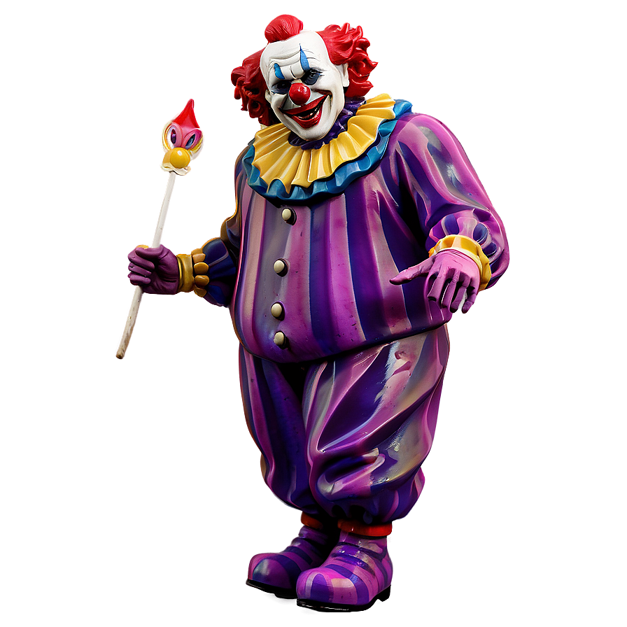 Horror Clown Figure Png Svf