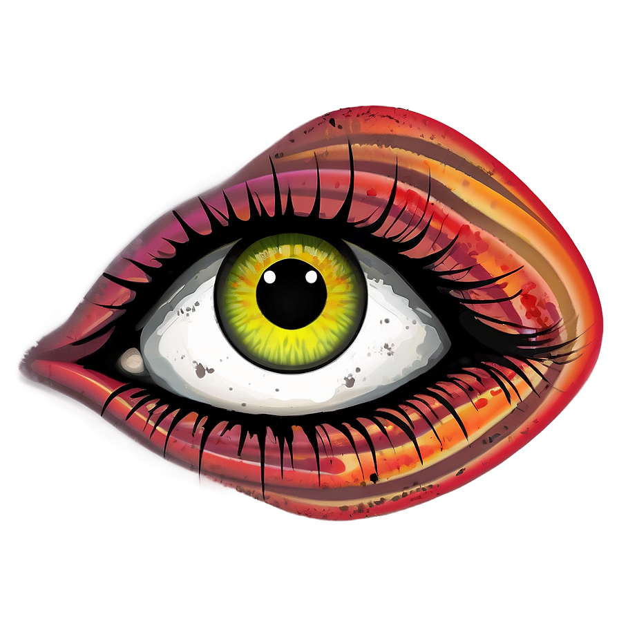 Horror Eyes Clipart PNG 05252024 PNG with transparent background
