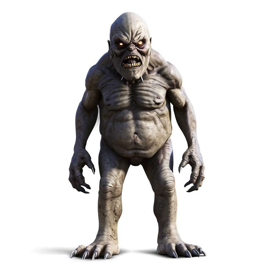 Horror Monster Illustration PNG mqd34 PNG image with a transparent background, free high-resolution download