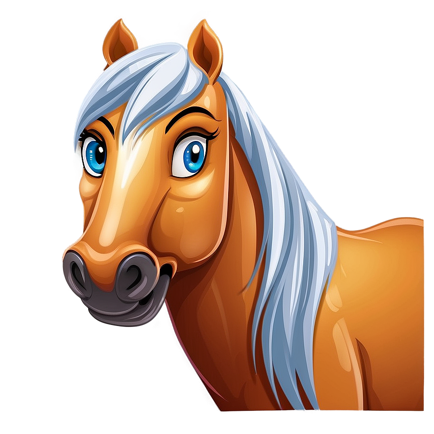 Horse Cartoon Logo Png 06212024