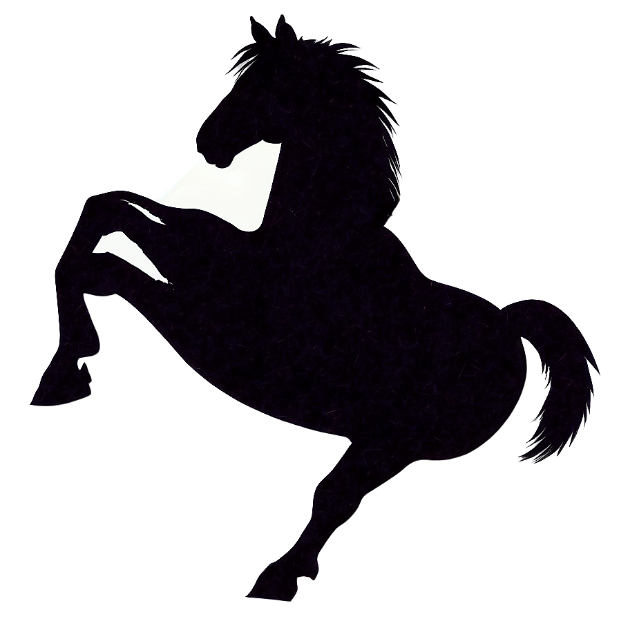 Horse Cartoon Silhouette Png Rwo98