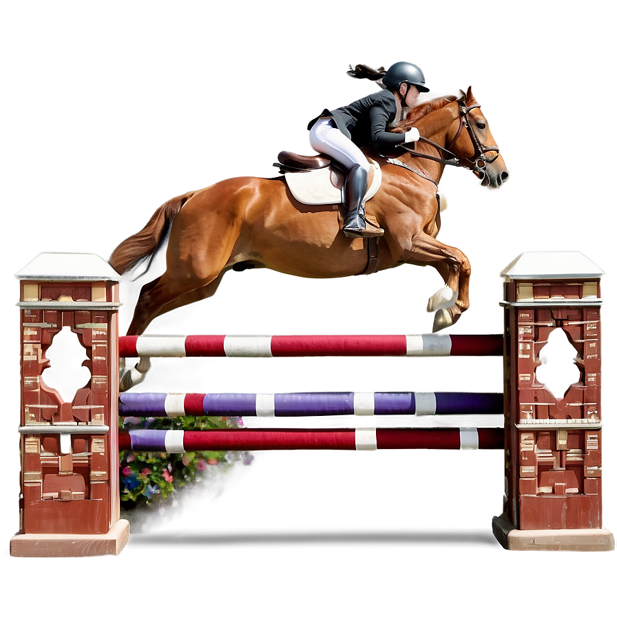 Horse Jumping Barrier Png Kfv