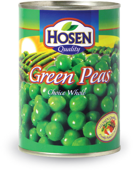 Hosen Green Peas Can