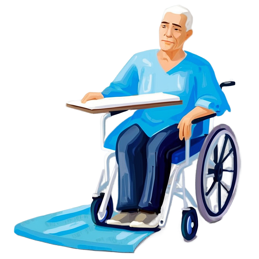 Hospital Patient PNG 06202024 PNG with transparent background