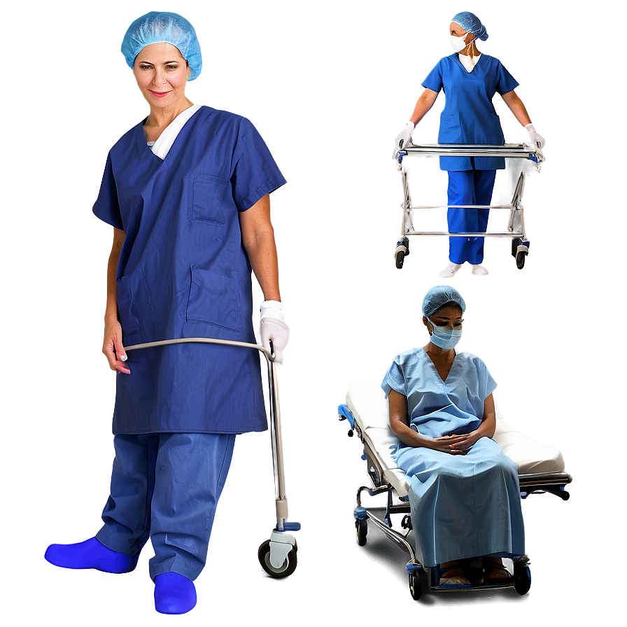 Hospital Patient PNG 06202024 PNG with transparent background