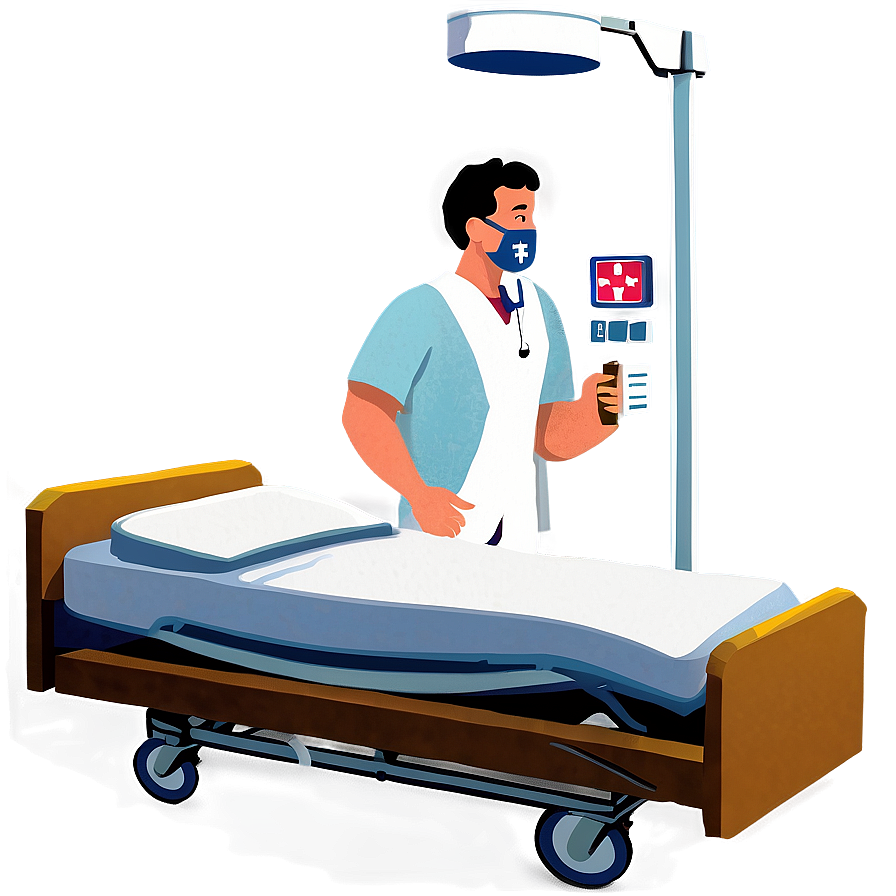 Hospital Patient PNG wxo PNG with transparent background