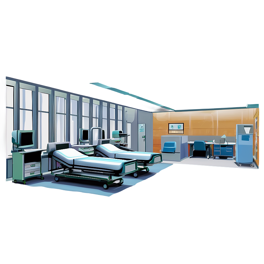 Hospital Patient Room Png Fmp83