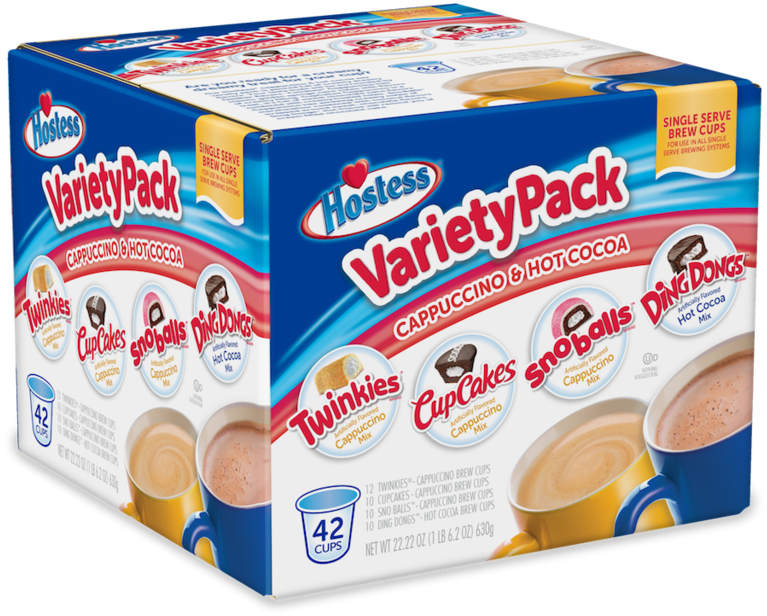 Hostess Variety Pack Brew Cups Box