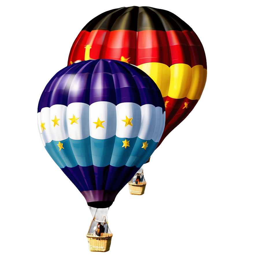 Hot Air Balloons PNG osb PNG with transparent background