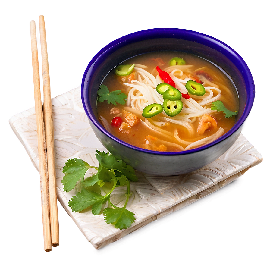 Hot And Sour Noodle Soup Png Jry