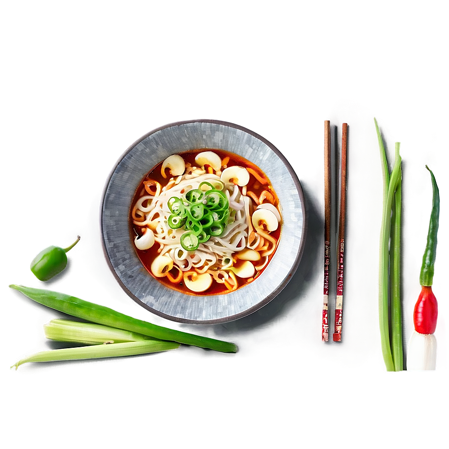 Hot And Spicy Ramen Png 06122024