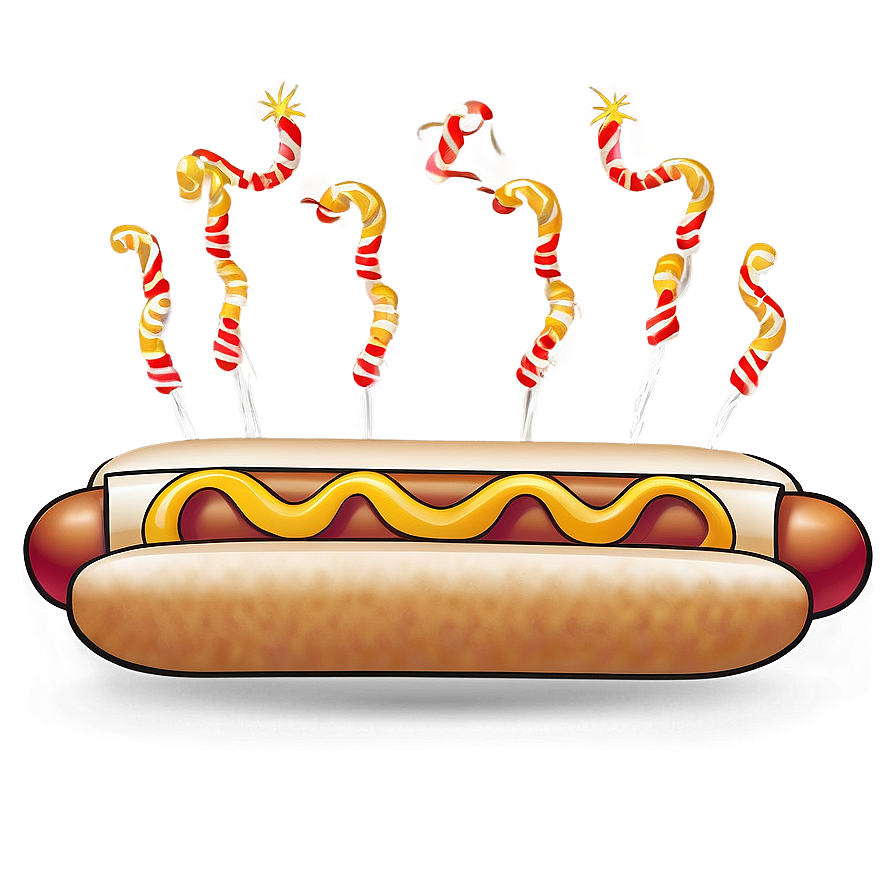 Hot Dog Celebration Png 24