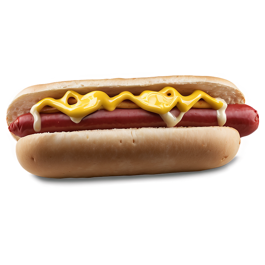 Hot Dog With Cheese Sauce Png 93