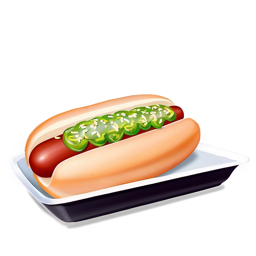 Hot Dog With Relish Png 05232024