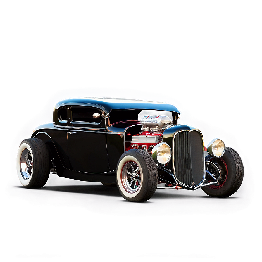 Hot Rod At Sunset Png 75