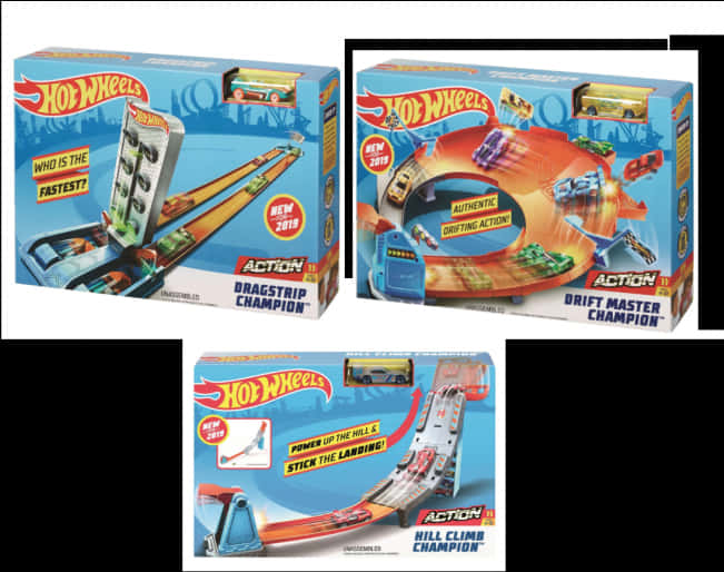 Hot Wheels Action Track Set Assortment - Hot Wheels Action Sets, HD Png Download PNG with transparent background