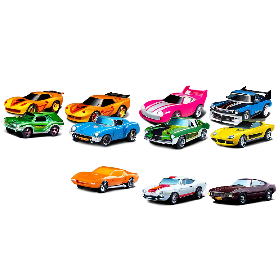 Hot Wheels Collection PNG 05252024 PNG with transparent background