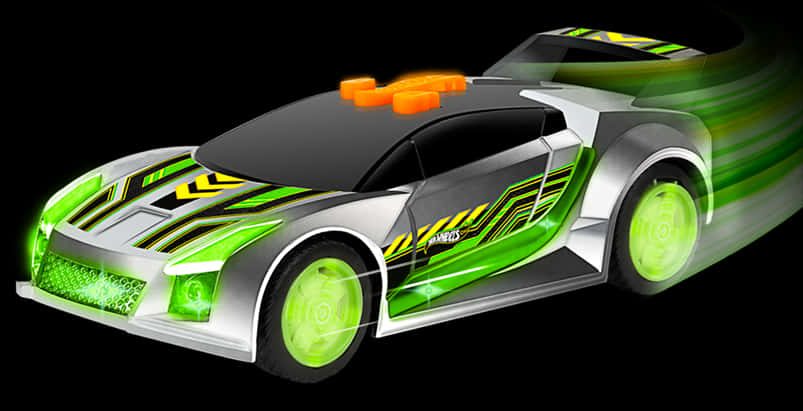 Hot Wheels Futuristic Green Racer