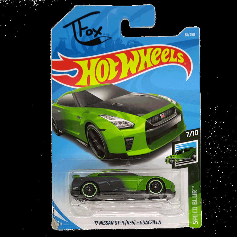 Hot Wheels Guaczilla Nissan G T R R35 Packaging