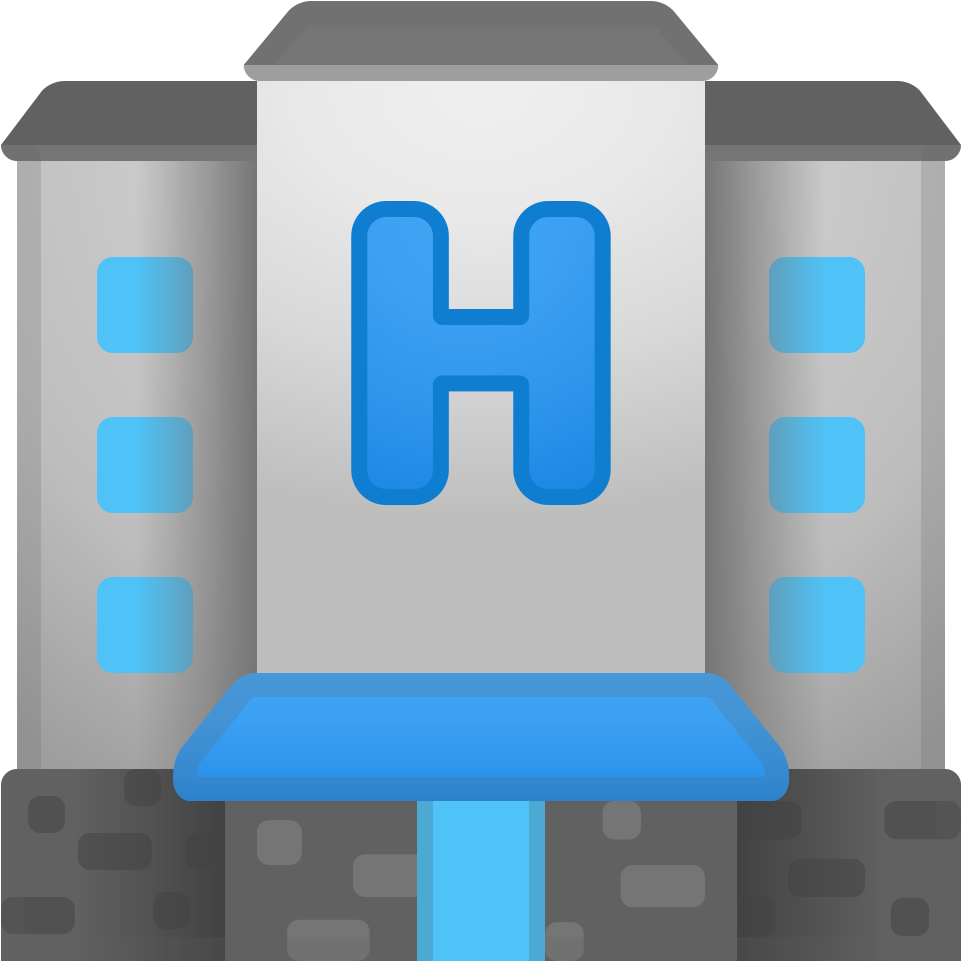 Hotel Icon Graphic PNG with transparent background