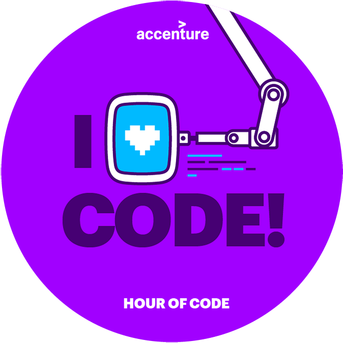 Hour Of Code Accenture, HD Png Download PNG with transparent background