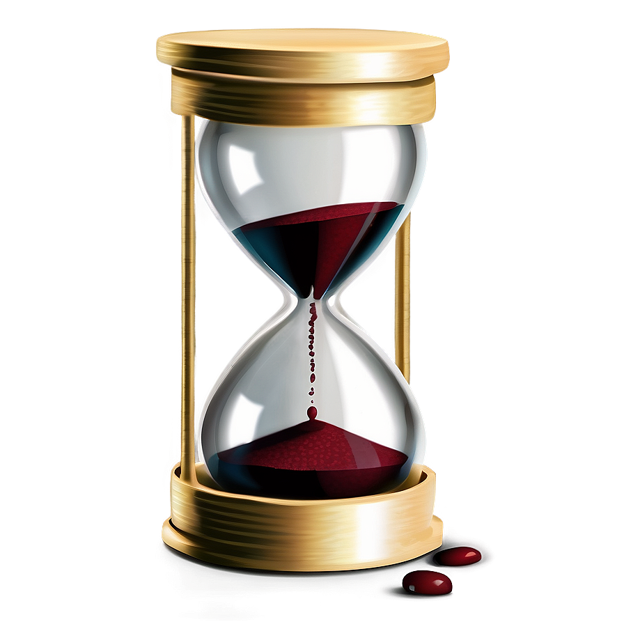 Hourglass Breaking Time Png Cfh