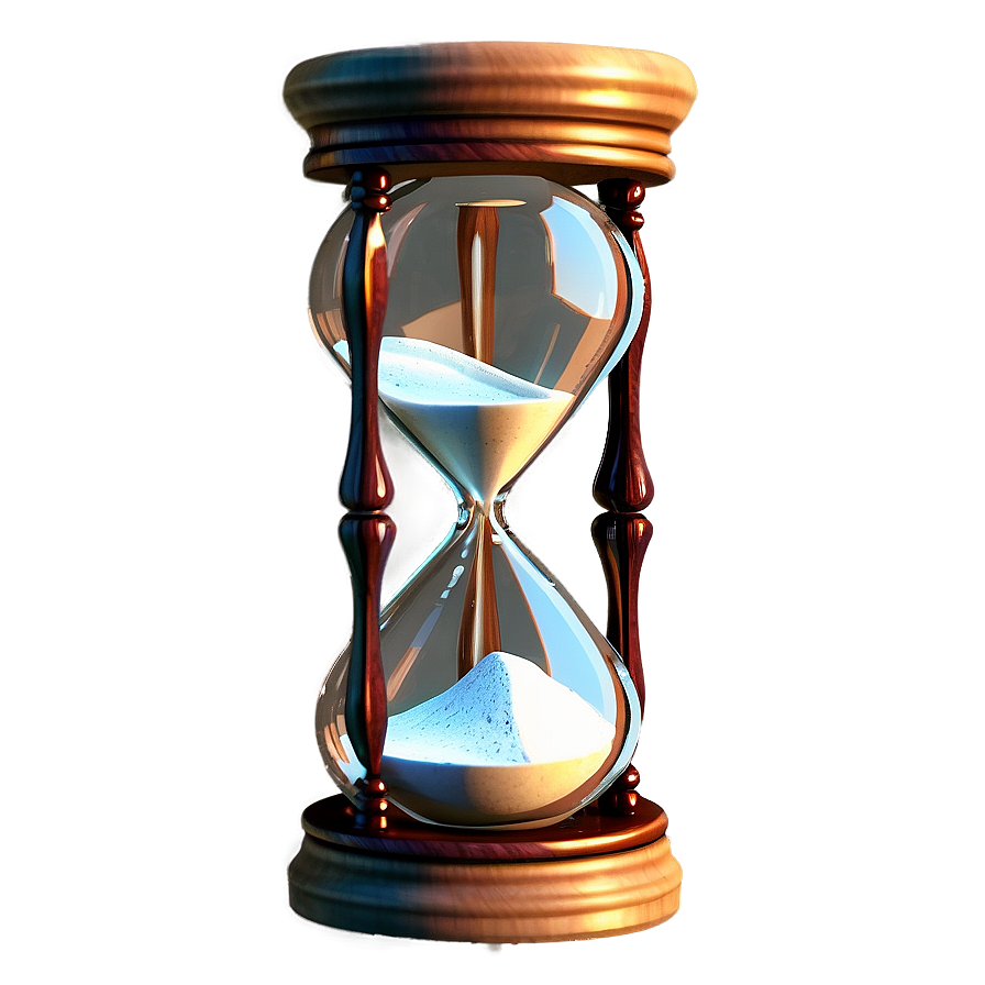 Hourglass Breaking Time Png Sck64