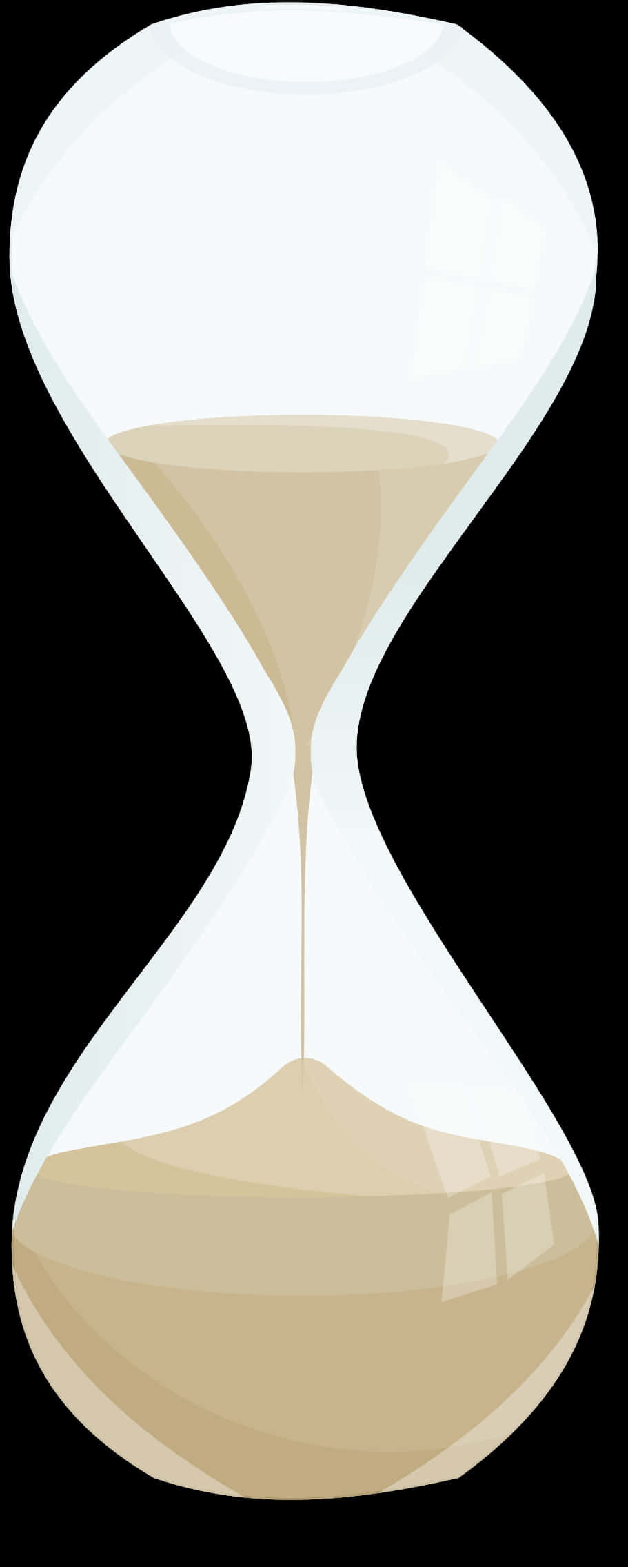 Hourglass Sand Timer Vector