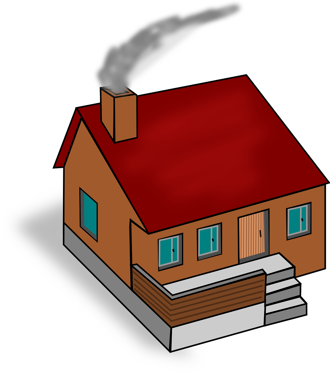 House Clipart Png Gif, Transparent Png PNG with transparent background