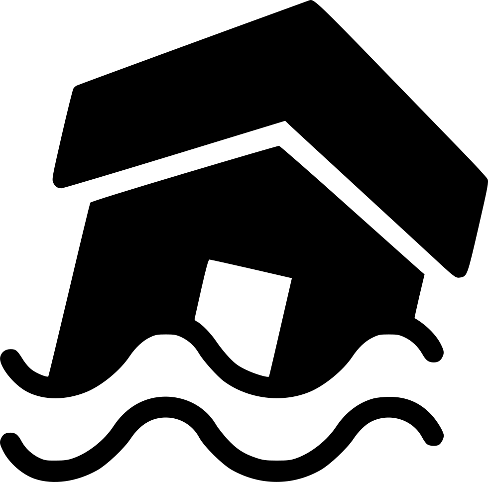 Flooding House Nature Comments - Flooded House Icon Png, Transparent Png PNG with transparent background