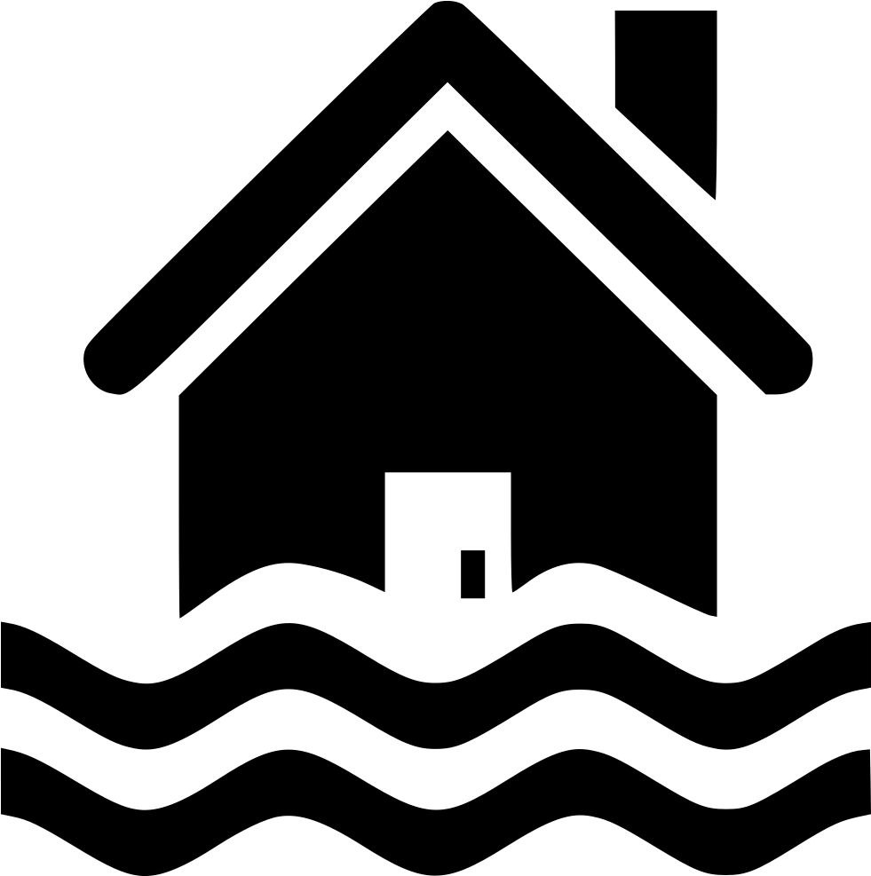 Flood - Home Orange Icon Vector, HD Png Download PNG with transparent background