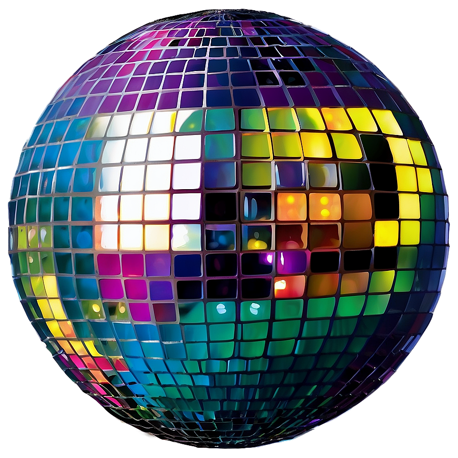 House Party Disco Ball Png 06262024