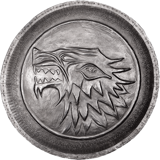 House Stark Sigil Shield Gameof Thrones