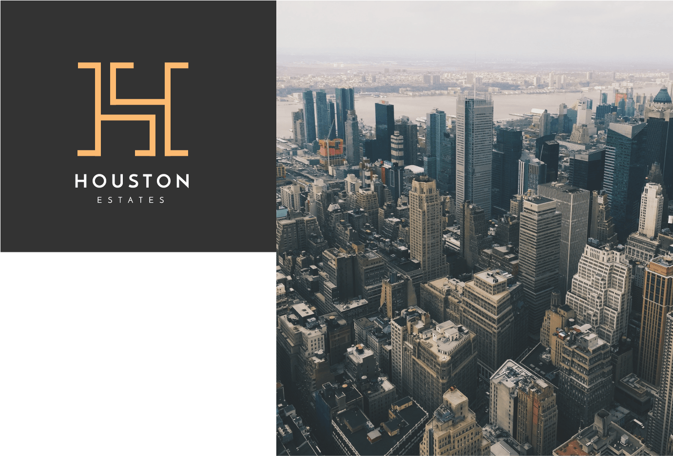 Houston Estates Urban Skyline PNG image with a transparent background, free high-resolution download