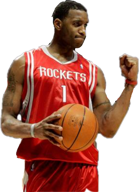 Tmac Freetoedit - Houston Rockets No 1, HD Png Download PNG with transparent background