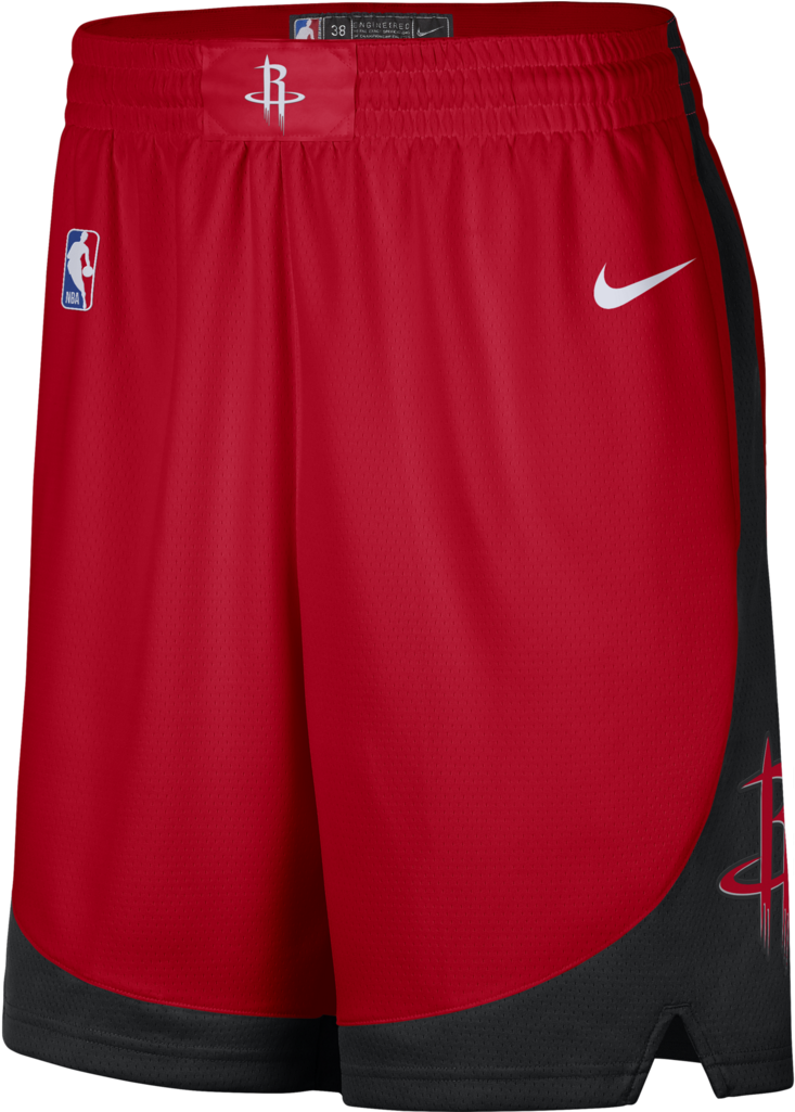 Houston Rockets Shorts 2020, HD Png Download PNG with transparent background