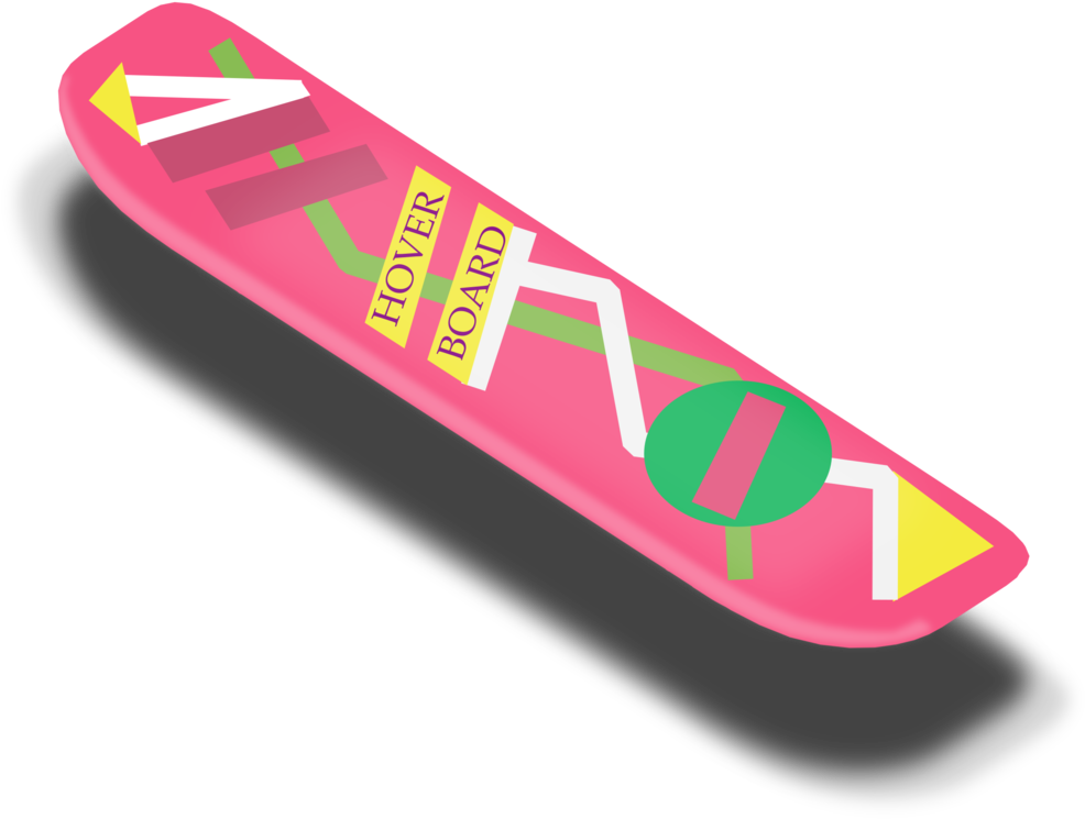 Hoverboard Back To The Future Self-balancing Scooter - Hoverboard Back To The Future Png, Transparent Png PNG with transparent background