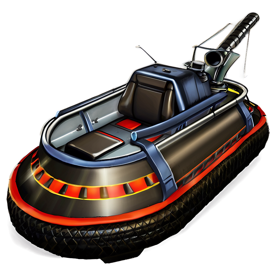 Hovercraft Boat Png 05042024