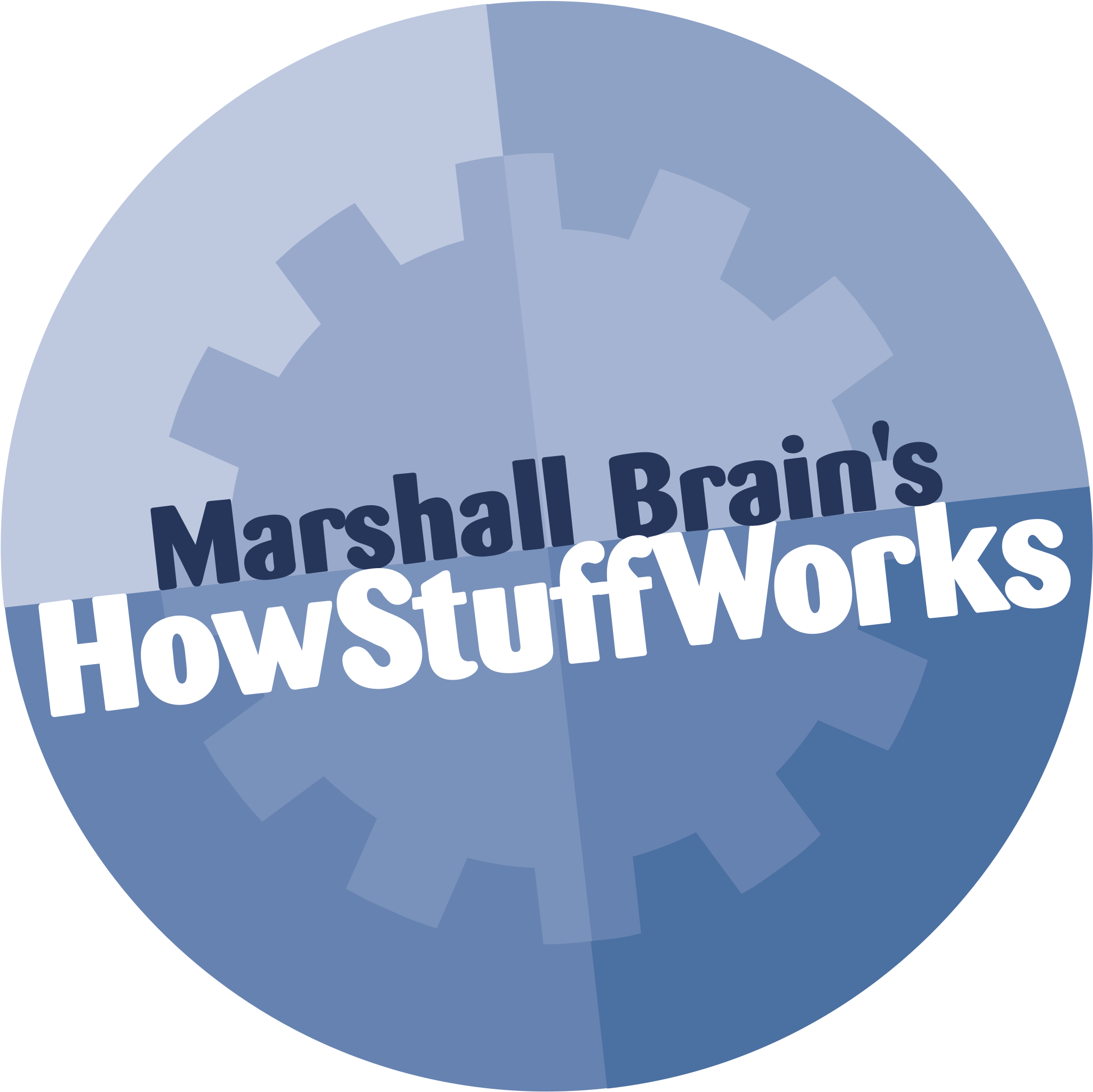 How Stuff Works Logo PNG with transparent background