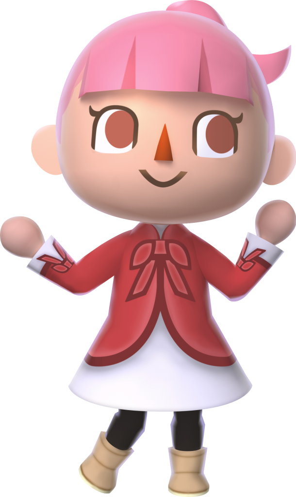 How To Make New Leaf Animal Crossing Figures , Png - Animal Crossing Girl Villager, Transparent Png PNG with transparent background