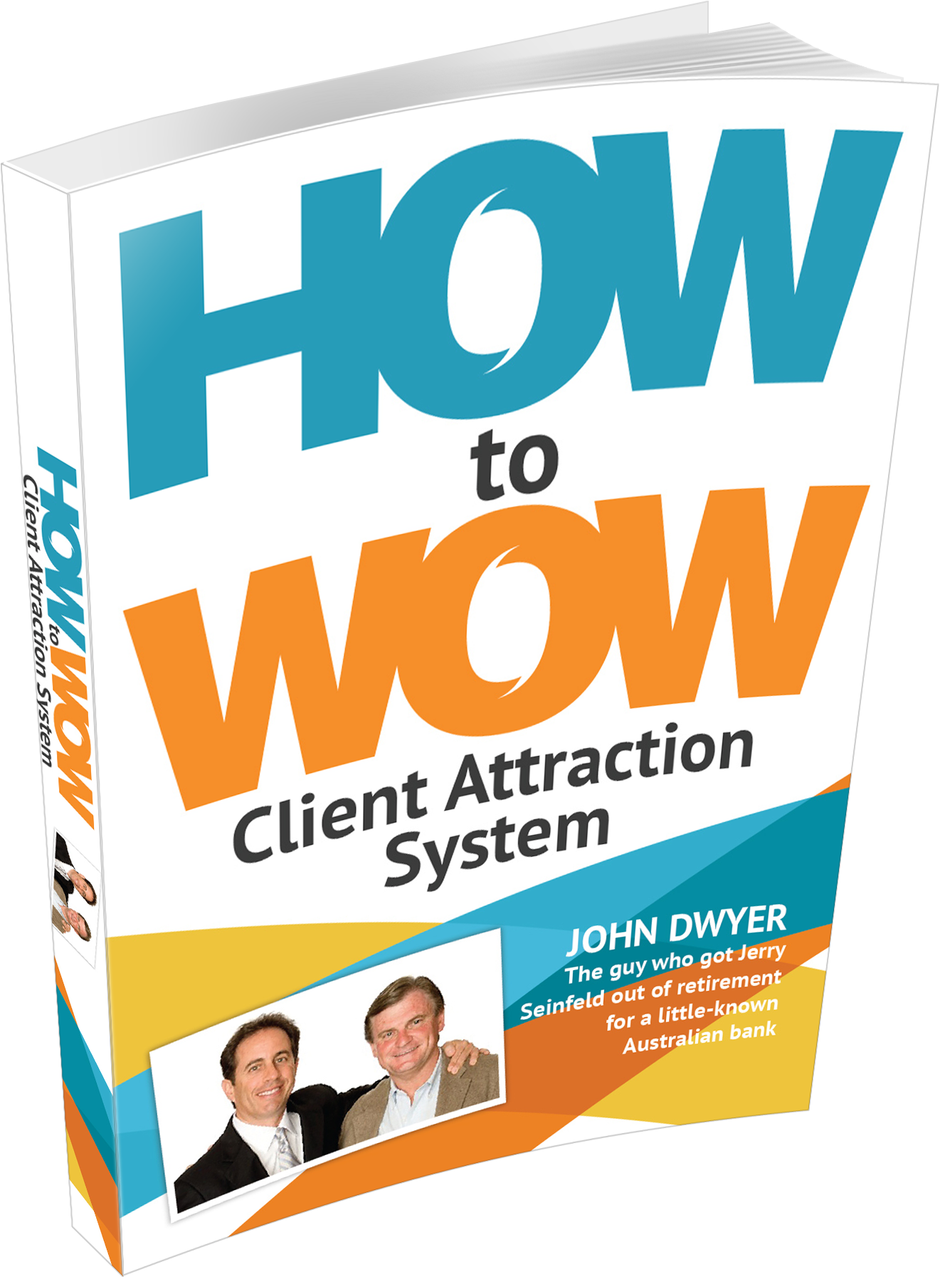 Howto W O W Client Attraction System Book Cover PNG with transparent background