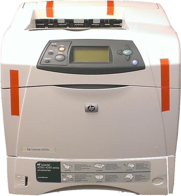 Hp Laserjet 4200 Png, Transparent Png PNG with transparent background