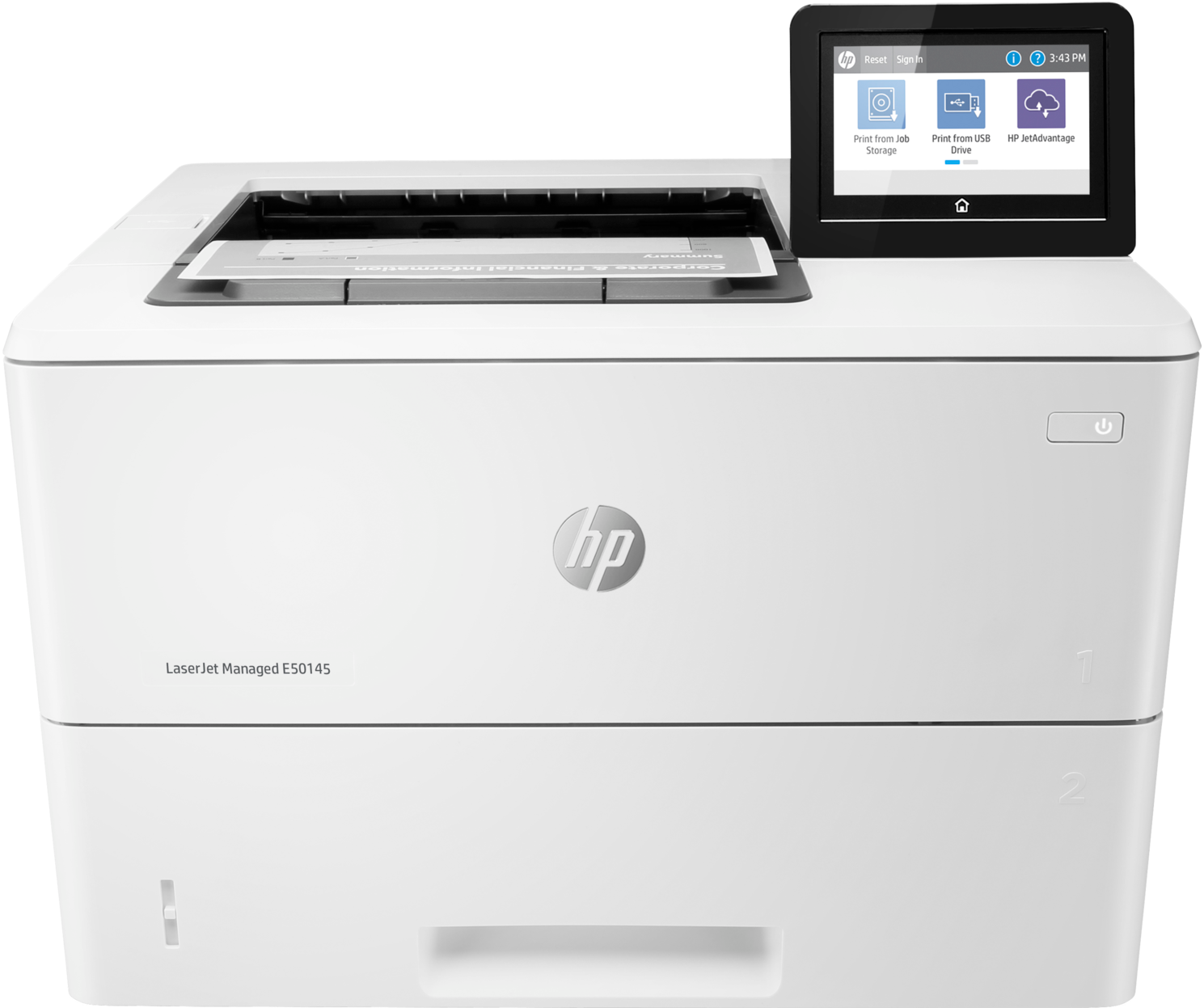 Hp Laserjet Managed E50145dn, HD Png Download PNG with transparent background