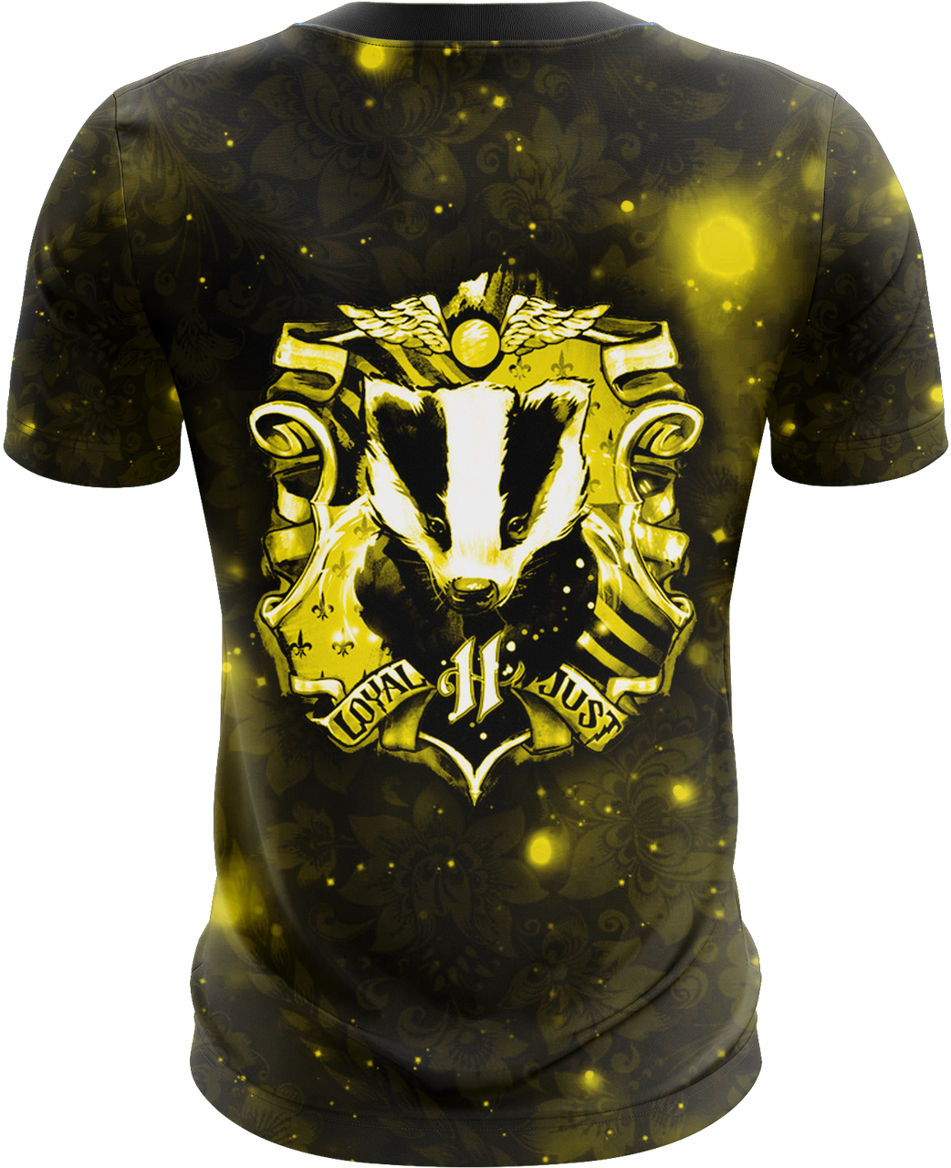 Hufflepuff Crest Graphic T Shirt