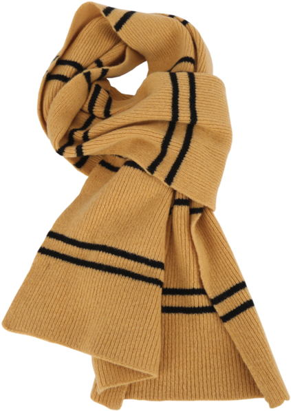 Hufflepuff Style Yellow Scarf