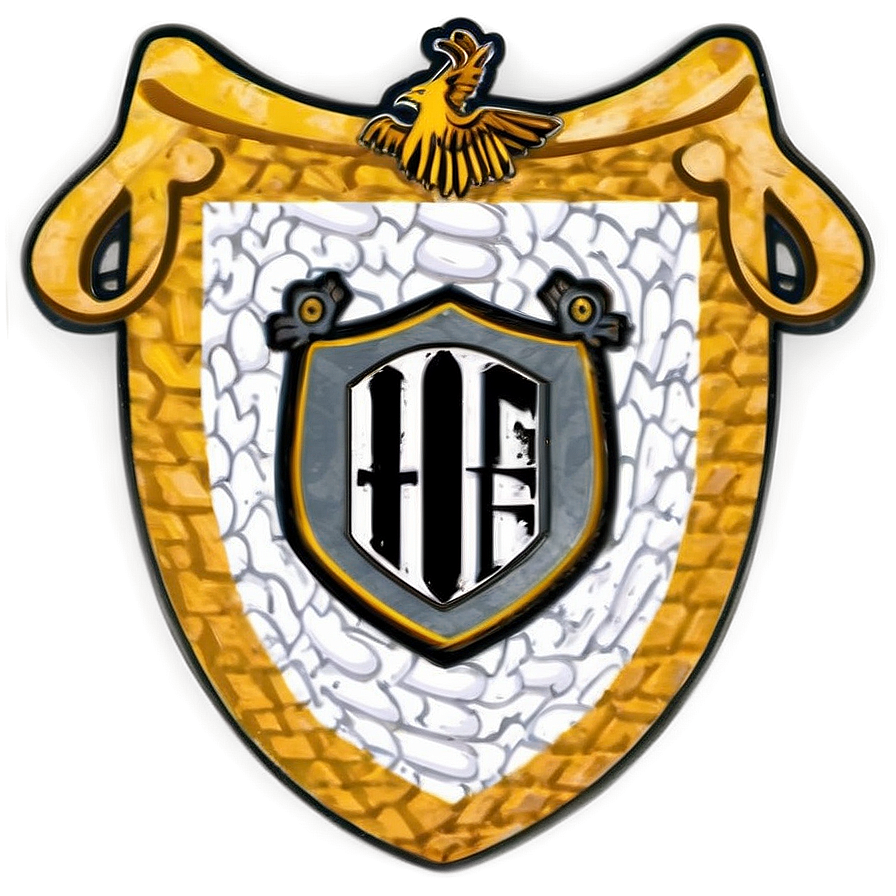 Hufflepuff Uniform Crest Png 06202024
